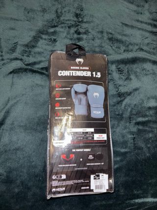 Guantes Boxeo Venum 10 OZ Gris