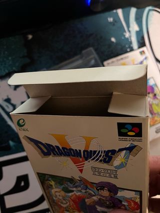 Pack dragon quest IV y V Super famicom