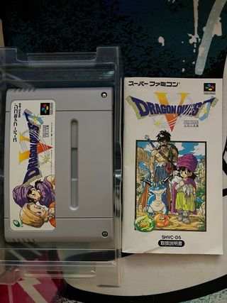 Pack dragon quest IV y V Super famicom
