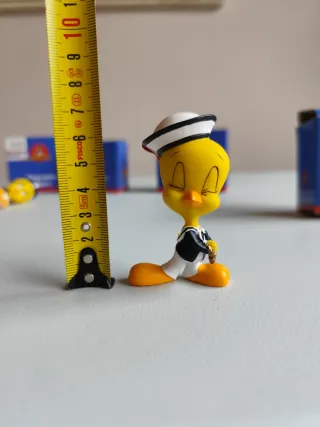 Lote 8 figuras Piolín Looney Tunes Resina