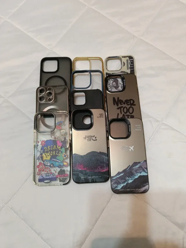 Lote 10 Fundas iPhone Variadas