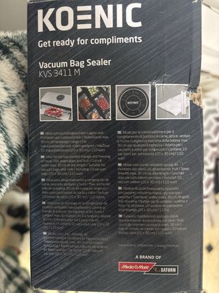 Envasadora al vacío KOENIC