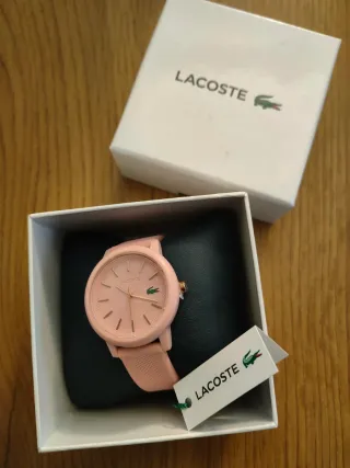 Reloj Lacoste Rosa y Dorado Mujer