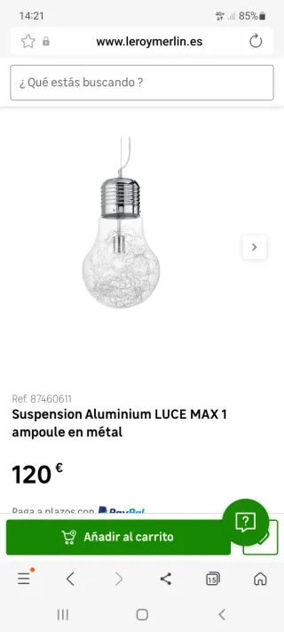 URGE VENTA Lámpara Bombilla Grande Diseño