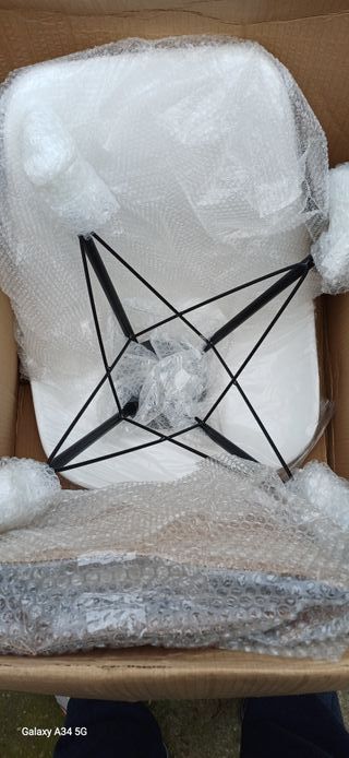 Silla Comedor Soho Fusion Living Negra/Blanca