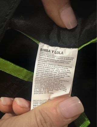 Bolsa Bimba y Lola Negra