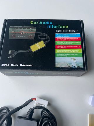 Interfaz Audio Coche USB AUX Android