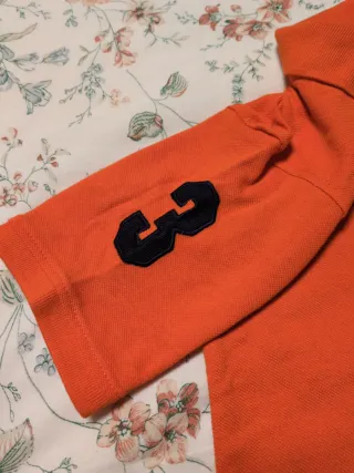 Polo niño Polo Ralph Lauren naranja Talla 5/6 años