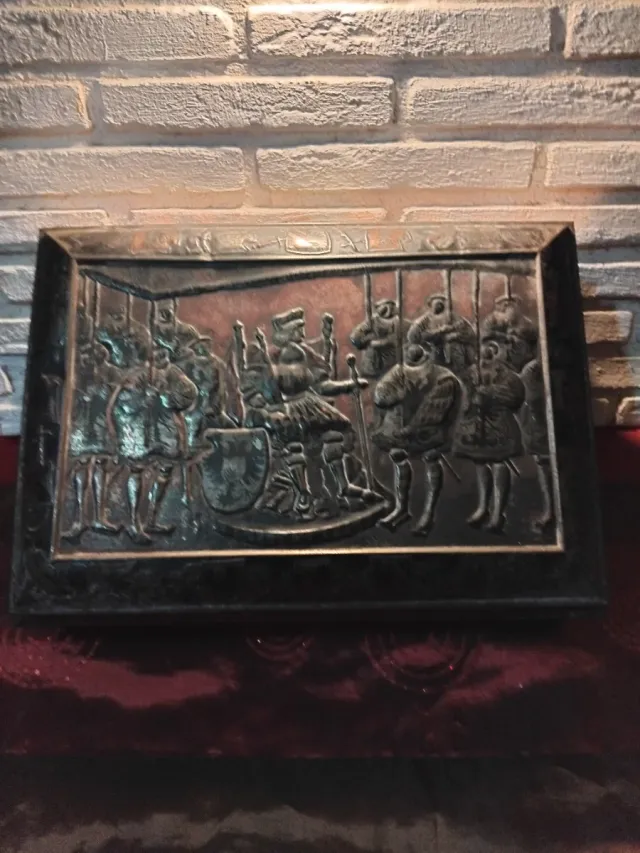 COFRE VINTAGE DE METAL