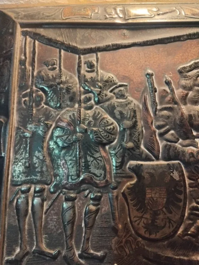 COFRE VINTAGE DE METAL