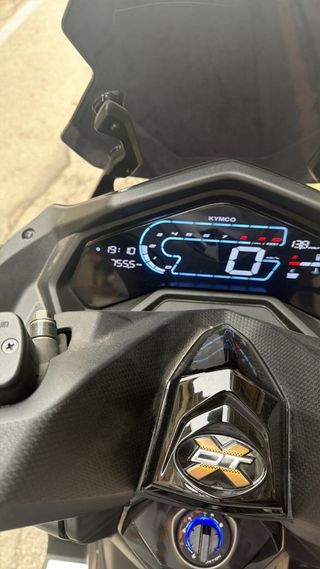 Kymco 125 Maxi Scooter Negra