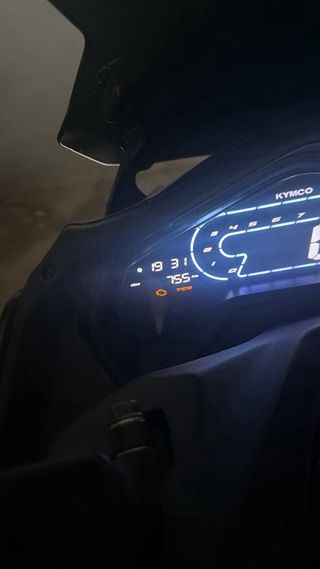 Kymco 125 Maxi Scooter Negra