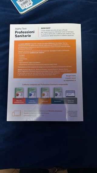 alpha test professioni sanitarie edizione 2025/26