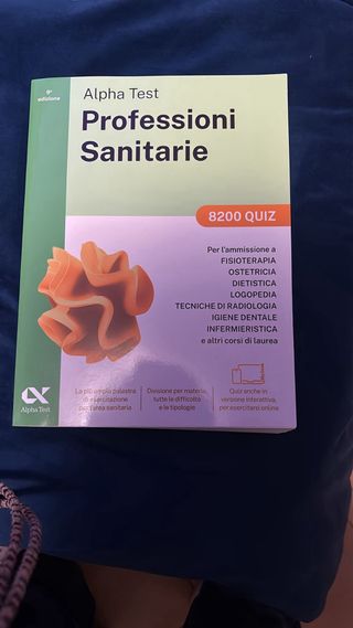 alpha test professioni sanitarie edizione 2025/26