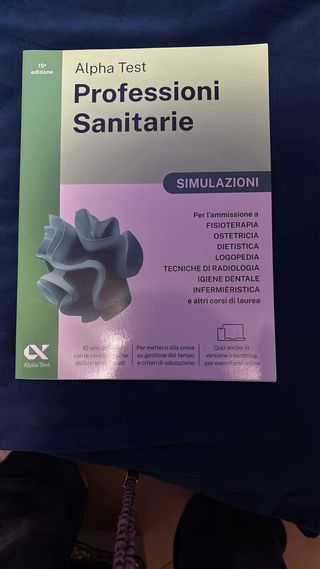alpha test professioni sanitarie edizione 2025/26