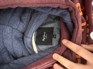 Sudadera Pepe Jeans Hombre Roja