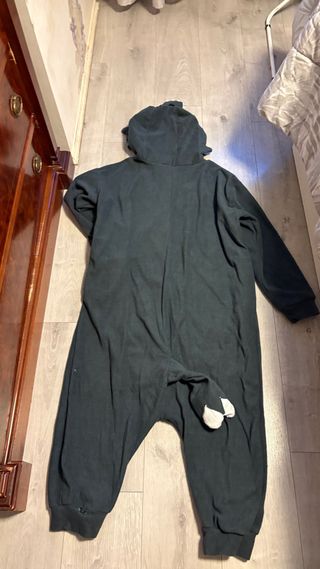 Pijama Kigurumi Animal Negro Talla Única