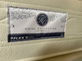 CANAPE Y COLCHON FLEX HOTELERO VISCO 180x200