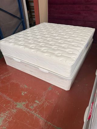 CANAPE Y COLCHON FLEX HOTELERO VISCO 180x200