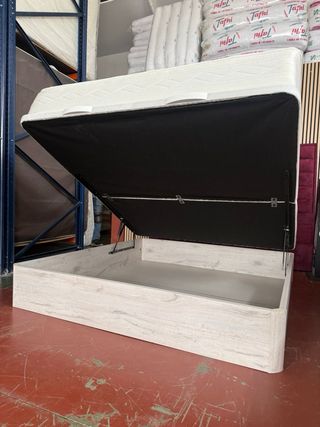 CANAPE Y COLCHON FLEX HOTELERO VISCO 180x200