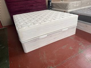 CANAPE Y COLCHON FLEX HOTELERO VISCO 180x200