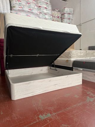 CANAPE Y COLCHON FLEX HOTELERO VISCO 180x200