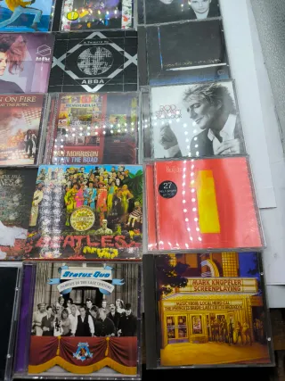 Lote CDs Pop Rock Internacional 5€ unidad