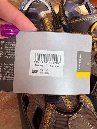 Scarpe uomo Regatta taglia 43