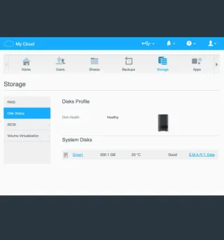WD My Cloud EX2 NAS + Disco 500GB