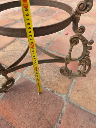 Macetero Forja Antiguo