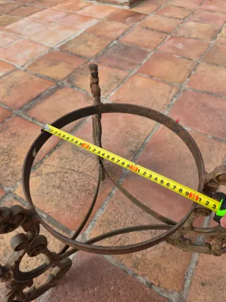 Macetero Forja Antiguo