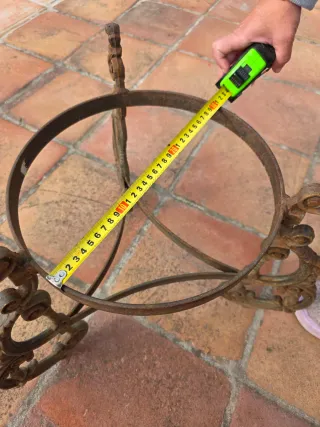 Macetero Forja Antiguo