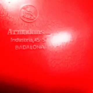 Cenicero Vintage Rojo Baquelita