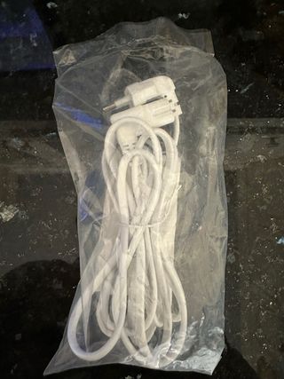 Cable C7 acodado 3m blanco