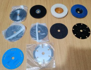 Juego 10 discos mini molienda 3”