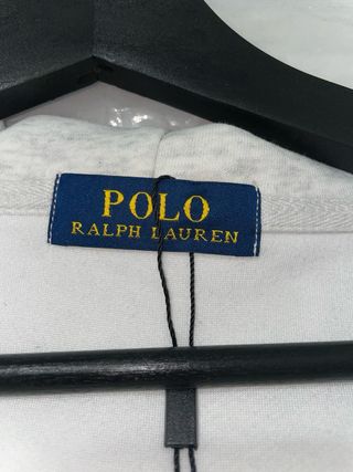 Sudadera Polo Ralph Lauren Gris Cremallera