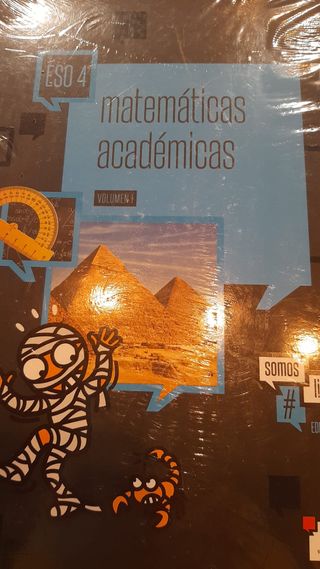 Matemáticas académicas 4.º ESO ( Tres Volúmenes)
