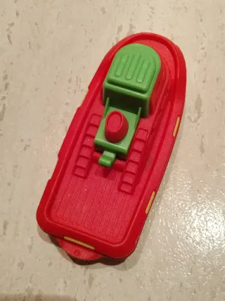 Barco de Juguete Adriatic Rojo y Verde