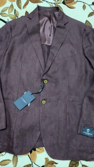 Giacca Gutteridge Tg 58 Italiana bordeaux