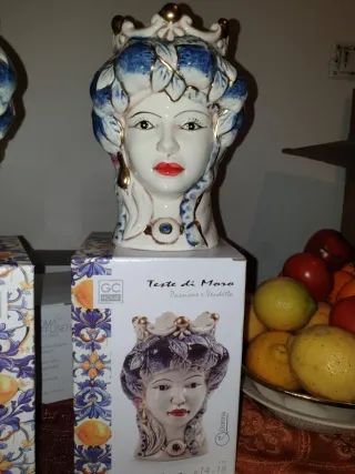 Testa di Moro Ceramica 18 cm