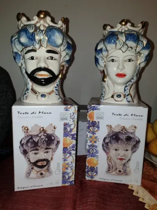 Testa di Moro Ceramica 18 cm