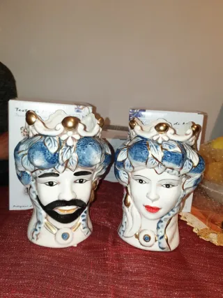 Testa di Moro Ceramica 18 cm