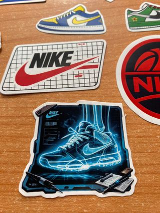 Pegatinas Nike con caja