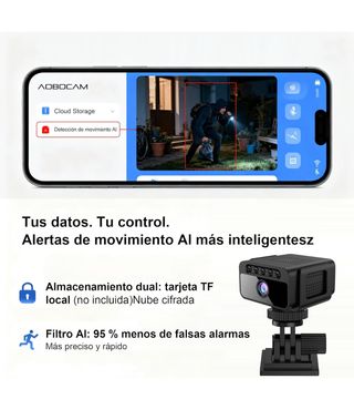Cámara Oculta AOBOCAM W06 4K