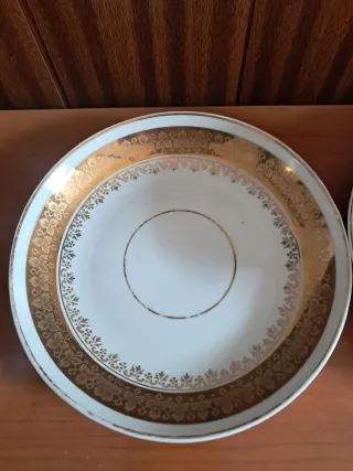 Tazas Tu&Jo Boda Porcelana Dorada