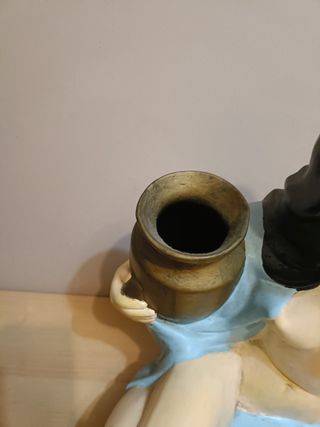 Figura cerámica mujer con cántaro