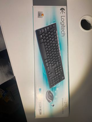 Teclado y Ratón Inalámbrico Logitech MK270