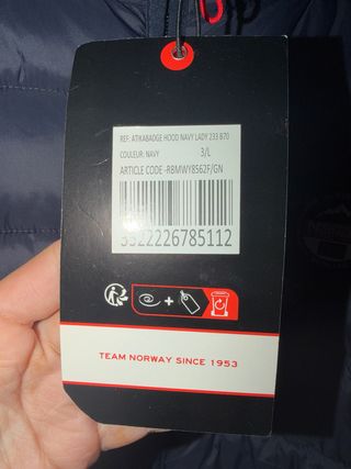 Abrigo Geographical Norway Azul Marino Talla L