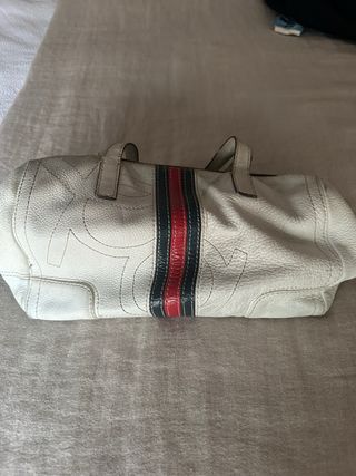 Bolso Purificación García blanco