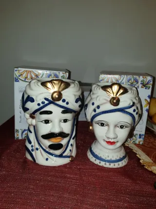 Teste di Moro 18cm Ceramica